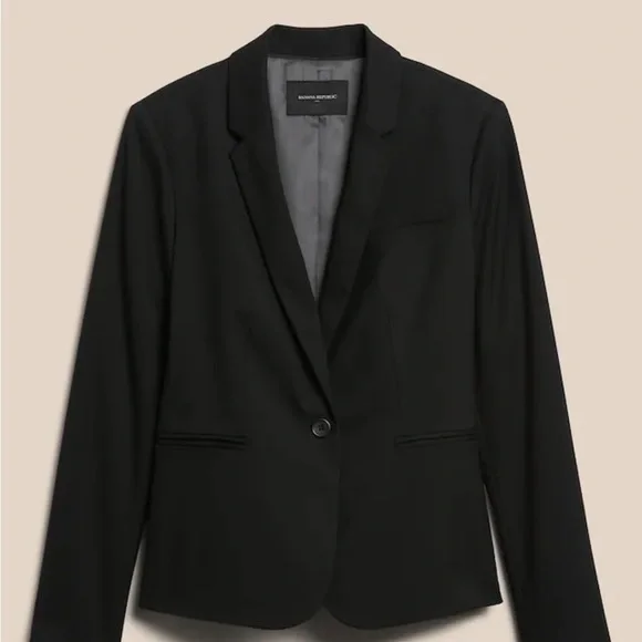 NWT Banana Republic Classic Suit Blazer - Picture 2 of 4
